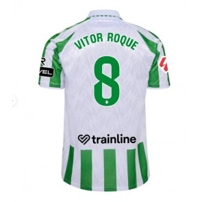 Real Betis Vitor Roque #8 Domaci Dres 2024-25 Kratak Rukavima